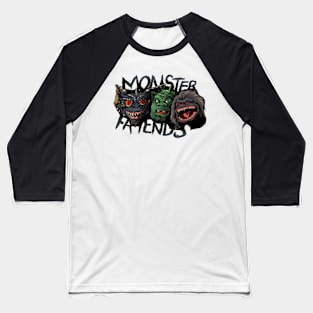 Monster Friends Baseball T-Shirt